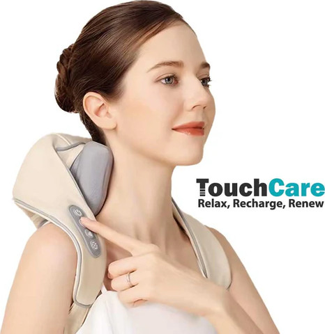חגורת עיסוי שיאצו אגודלים נטענת TouchCare TC-505