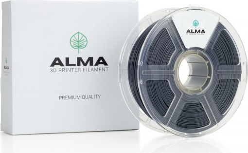 פילמנט איכותי מסוג +PLA מבית ALMA צבע אפור