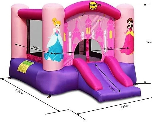 מתנפח הנסיכה 9201P מבית Happy Hop