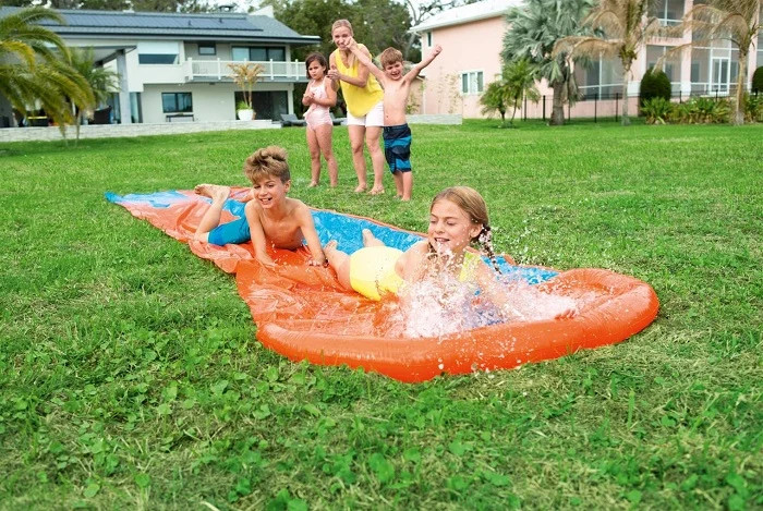 משטח החלקה רטוב דו מסלולי 4.88 מטר