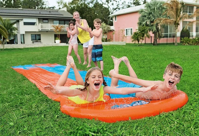 משטח החלקה רטוב דו מסלולי 4.88 מטר