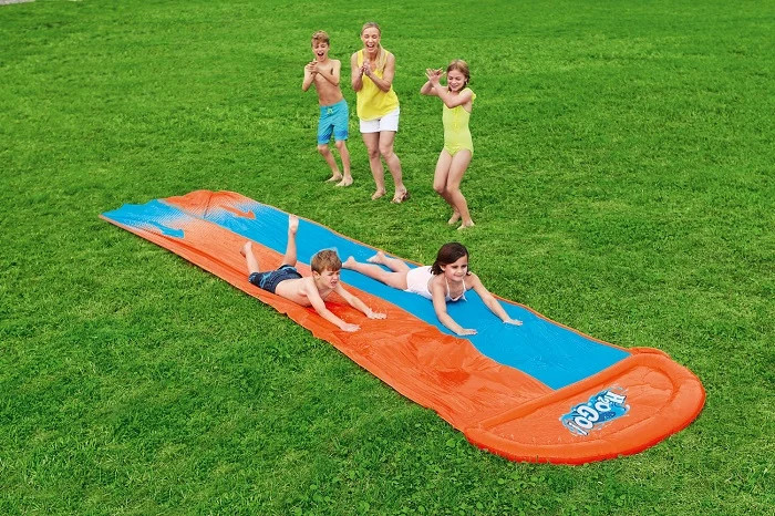 משטח החלקה רטוב דו מסלולי 4.88 מטר