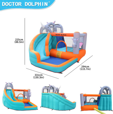 מתנפח מים הקרנפים W73009 מבית Doctor Dolphin