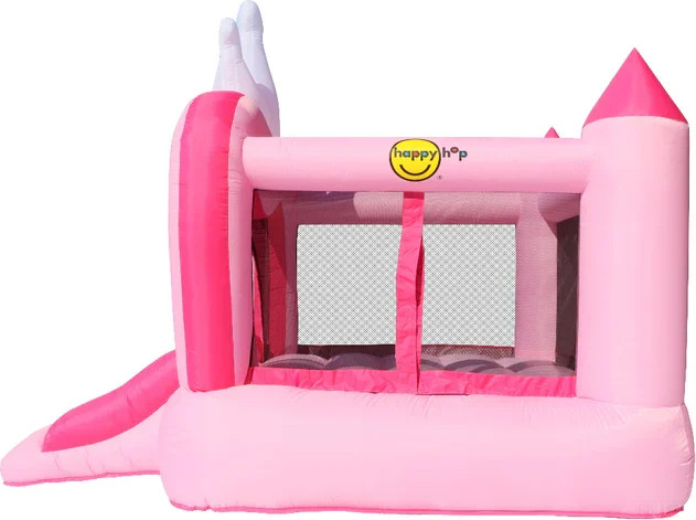 טירת הנסיכה המושלמת מתנפח לילדים ורוד HappyHop מקט 9773