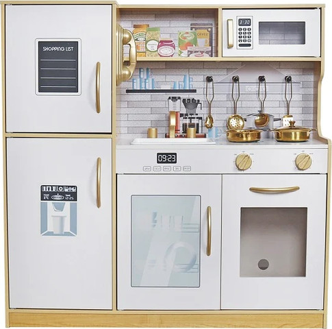מטבח לילדים מעץ עמית W10C529 מאת בית העץ