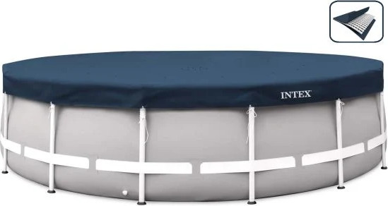 כיסוי דלוקס לבריכה עגולה 4.57 מ׳ | INTEX | מק״ט 28083 | קפיץ קפוץ