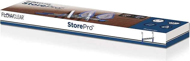 מתלה/מתקן תלייה מסדרת StorePro לארגון ואחסון אביזרי הבריכה 58674 מבית BESTWAY