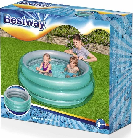 בריכה מתנפחת עגולה 3 קומות 150*53 סמ 51041 מבית Bestway