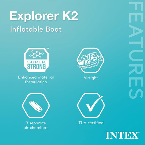 קיאק ל 2 אנשים K2 EXPLORER דגם INTEX 68307