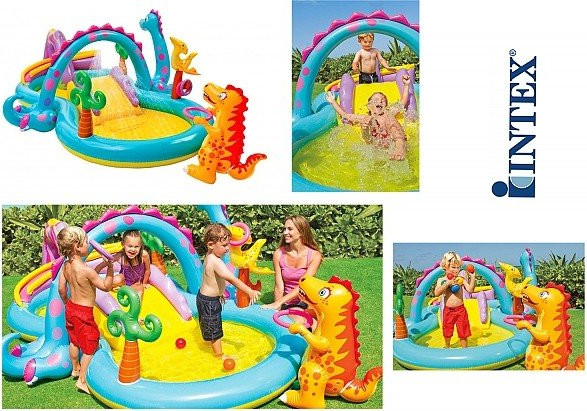 בריכת משחקים לילדים דגם דרקונים INTEX 57135