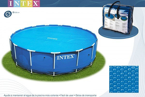 כיסוי סולארי לבריכה בקוטר 457 ס''מ דגם INTEX 28013