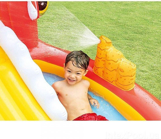 בריכת משחקים מתנפחת דינו שמח INTEX 57163
