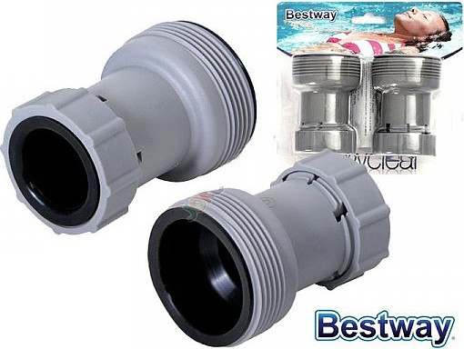סט מתאמים לצינור לבריכה 32/38 מ''מ דגם Bestway 58236