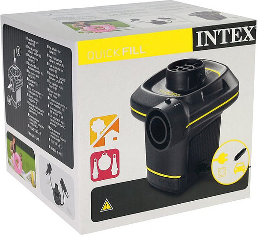 משאבה חשמלית לניפוח לבית ולרכב INTEX 66634