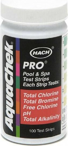 100 סטיקים מקלות לבדיקת מי הבריכה AquaChek Pro