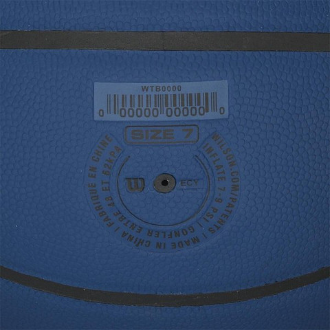 כדור כדורסל עור סינטטי ווילסון WILSON NBA BLUE מידה 7