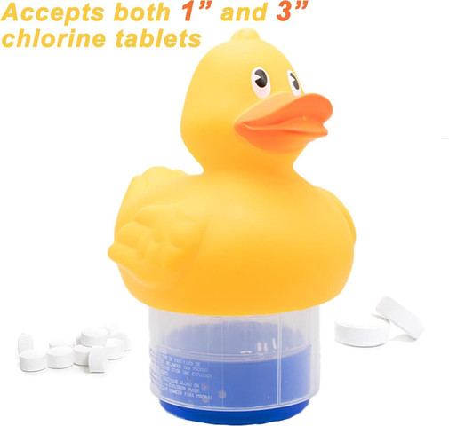 כלורינטור ברווז מצוף לטבליות כלור PACIFIX