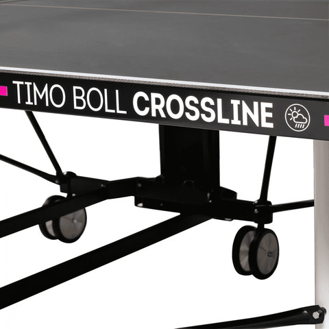 טניס שולחן פינג פונג חוץ מתקפל Butterfly Timo Boll Crossline Outdoor