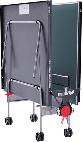 טניס שולחן פינג פונג פנים מתקפל Butterfly Personal Rollaway Indoor