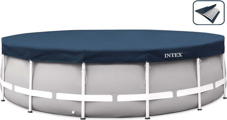כיסוי דלוקס לבריכה עגולה אינטקס בקוטר 457 ס''מ INTEX 28083
