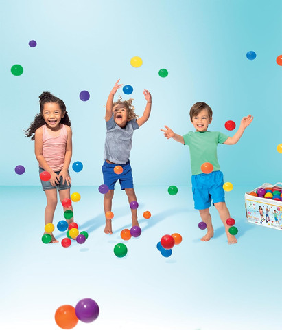 תיק 100 כדורים לבריכת כדורים 6.5 ס''מ INTEX 49602