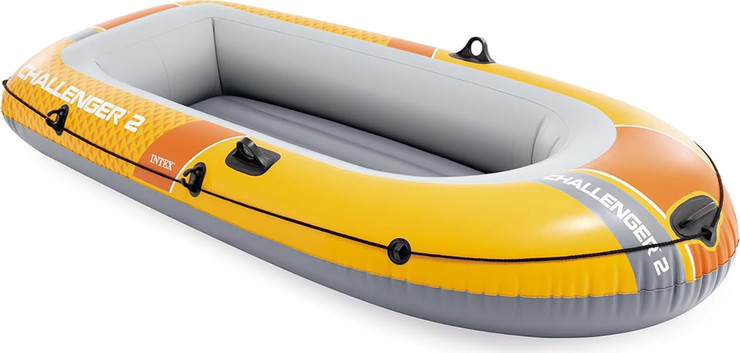 סירה אינטקס מתנפחת INTEX 66312 Challenger 2 *כולל משאבה ומשוטים*