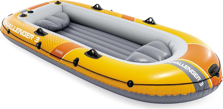 סירה אינטקס מתנפחת INTEX 66313 Challenger 3 *כולל משאבה ומשוטים*