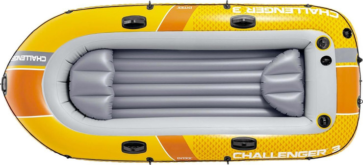 סירה אינטקס מתנפחת INTEX 66313 Challenger 3 *כולל משאבה ומשוטים*
