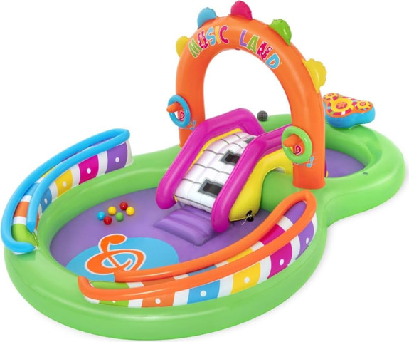 בריכת פעילות לילדים עם מזרקת מים בסט וואי BESTWAY SING ‘N SPLASH 53117