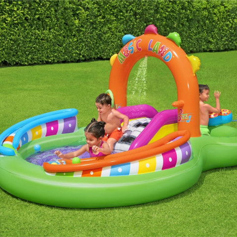 בריכת פעילות לילדים עם מזרקת מים בסט וואי BESTWAY SING ‘N SPLASH 53117