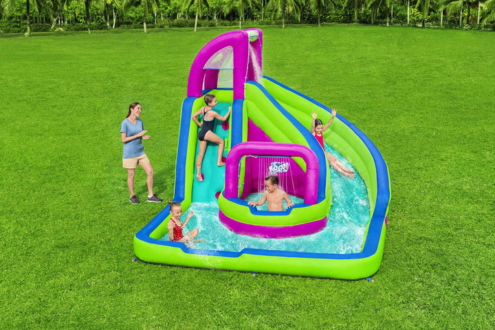 פארק מים מתנפח לילדים WATERFALL בסט וואי BESTWAY 53434