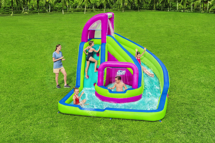 פארק מים מתנפח לילדים WATERFALL בסט וואי BESTWAY 53434