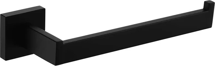 מוט מגבת 800 שחור מט (קידוח) H12