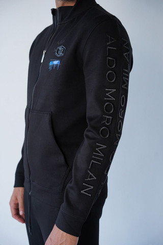 קפוצון אלדו מורו Back Crown Print גברים 50% OFF - אלדו מורו - Black