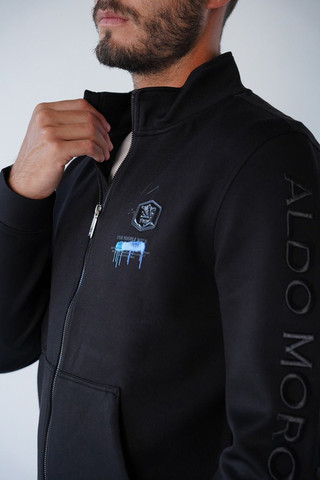 קפוצון אלדו מורו Back Crown Print גברים 50% OFF - אלדו מורו - Black