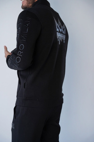 קפוצון אלדו מורו Back Crown Print גברים 50% OFF - אלדו מורו - Black