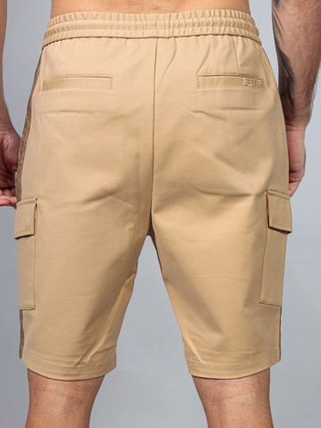 מכנס קצר אליקסיר Strip Logo גברים - אליקסיר - Brown
