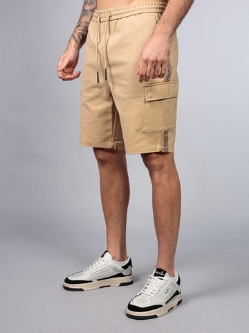 מכנס קצר אליקסיר Strip Logo גברים - אליקסיר - Brown