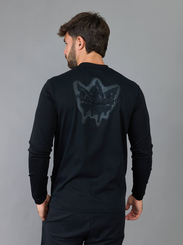 חולצת טישירט ארוכה אלדו מורו Back Crown גברים - אלדו מורו - Black