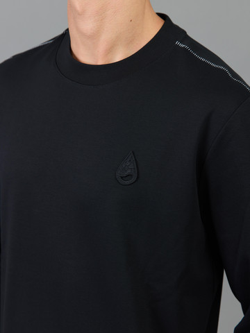 חולצת טישירט ארוכה אליקסיר Classic Logo גברים - אליקסיר - Black