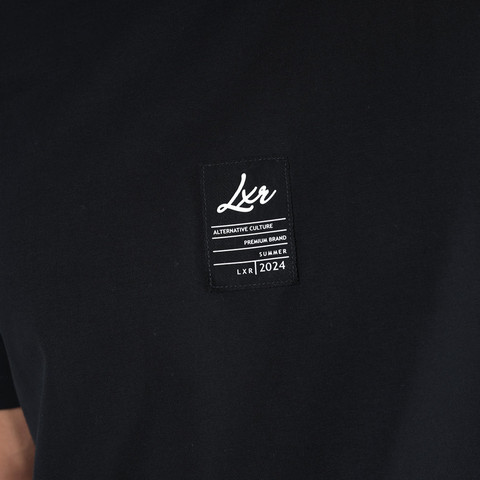 חולצת טישירט קצרה אליקסיר Back Patches גברים - אליקסיר - Black