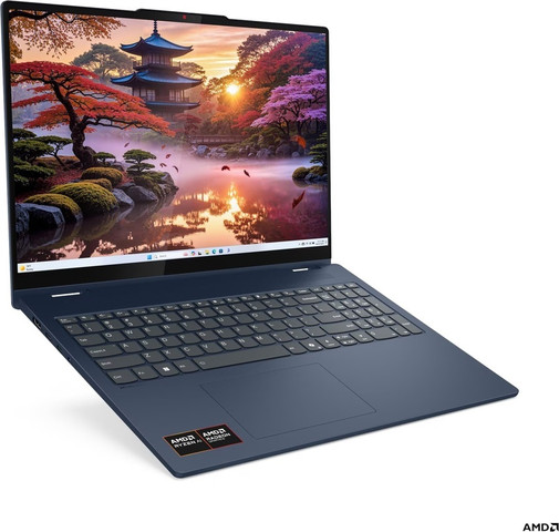 מחשב נייד Lenovo 5 2-IN-1 | Ryzen 7 8845HS | 1TB SSD | 16GB RAM | 16" WUXGA IPS | TOUCHSCREEN | Win11 | Backlit Keyboard | LUNA GREY
