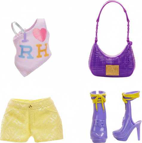בובת ויולט ווילו Rainbow High My Fashion Style