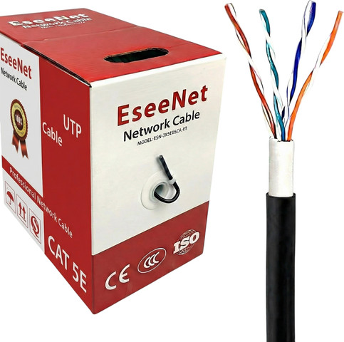 כבל רשת Cat5E Nyy (תוף משיכה 305 מטר)
