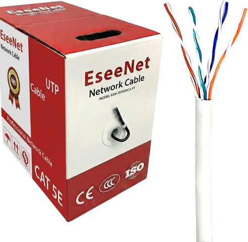 כבל רשת Cat5E (תוף משיכה 305 מטר)