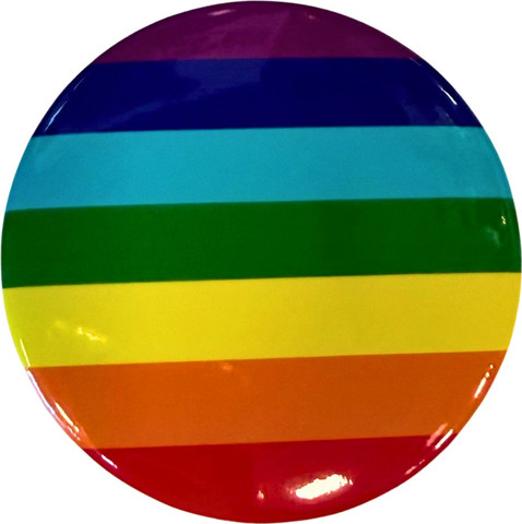 דגל הגאווה (Rainbow) – סיכת 58 מ״מ