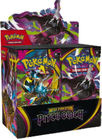 Pokémon TCG Mega Evolution – Pitch Black Booster Box | 36 חבילות