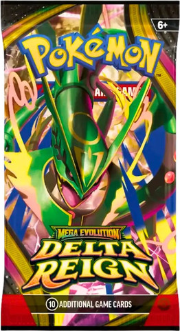 מכירה מוקדמת Pokémon Delta Reign Booster Pack – חבילת בוסטר | Mega Evolution