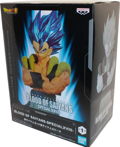 Banpresto Gogeta Super Saiyan Blue Figure – Blood of Saiyans | דמות גוג’יטה דרגון בול סופר