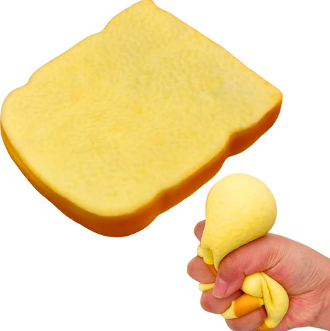 פרוסת לחם נידו סקווישי – Squishy לחם רך וחמוד לאספנים